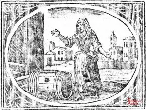 Croxall - Old Woman and Empty Cask
