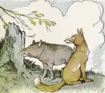 Boar and Fox