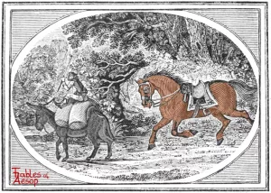 Bewick - 0361 - Horse and Ass