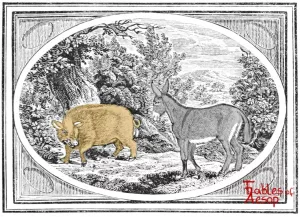 Bewick - 0239 - Boar and Ass