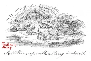 Bewick - 0170 - Frogs and Their King Bottom