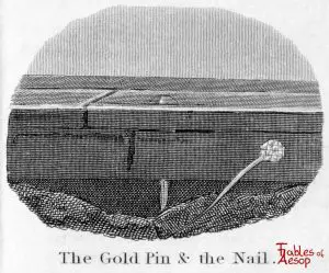 Taylor - Gold Pin and Nail 0201